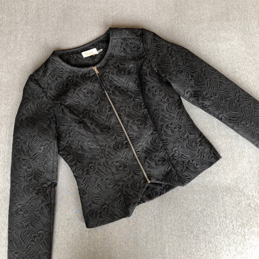Rhyme LA black zipper jacket